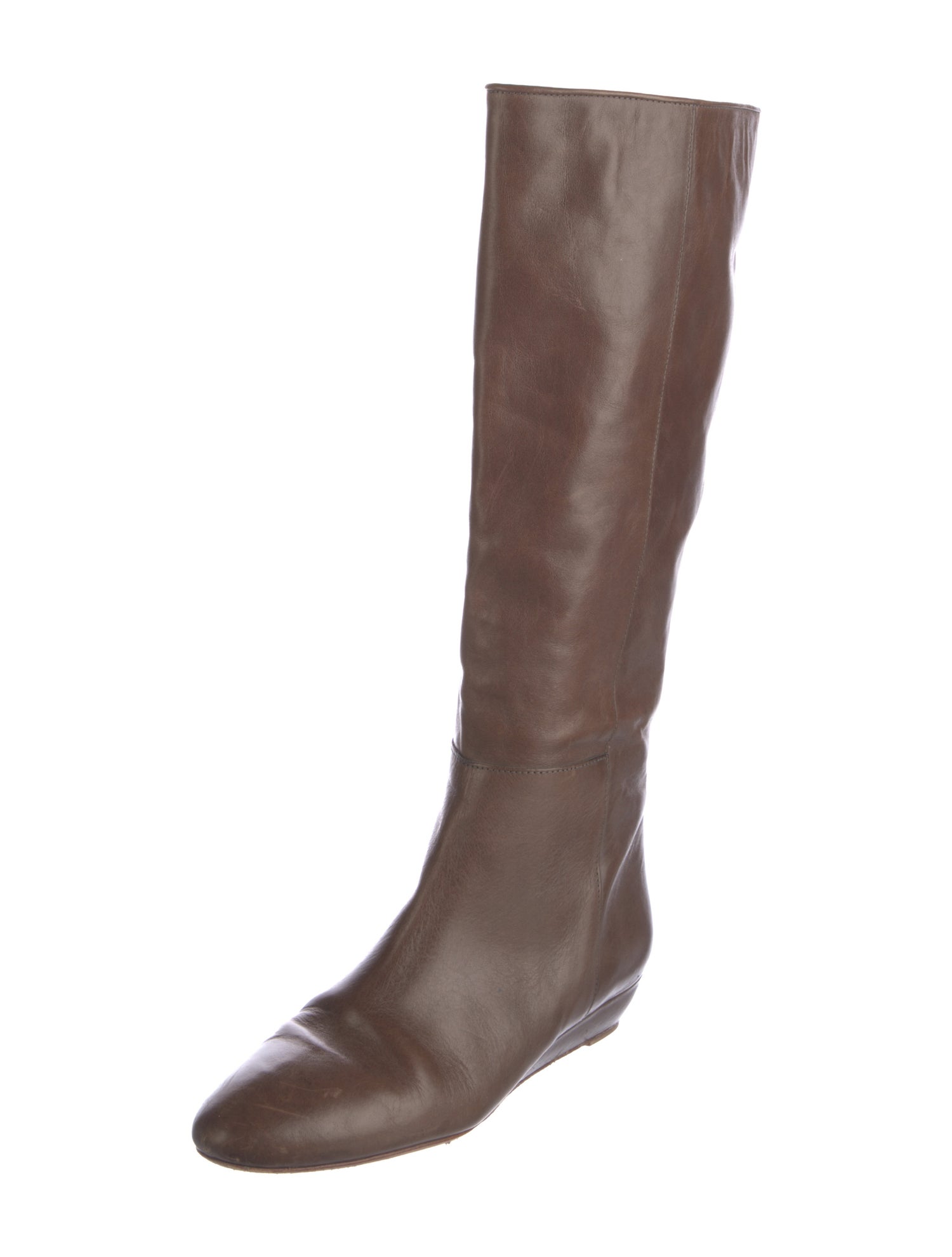 Loeffler Randall Vintage Leather Riding Boots