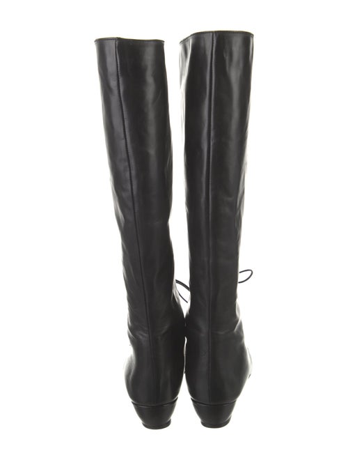 Loeffler Randall Leather Lace-Up Boots