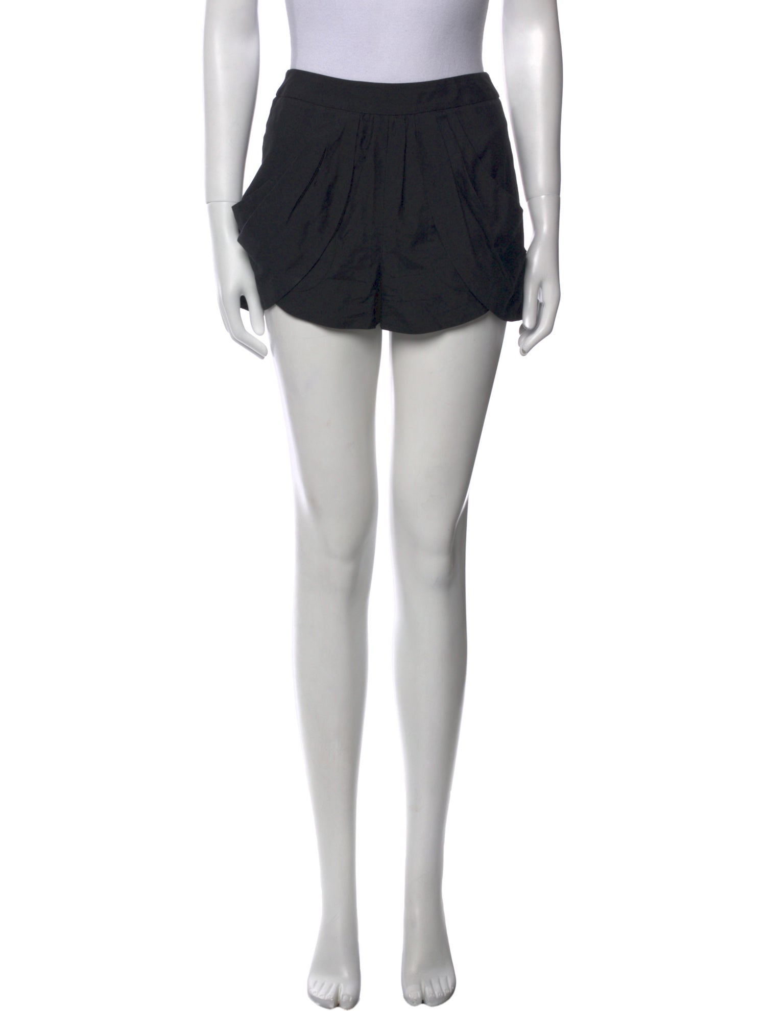 Loeffler Randall Silk Mini Shorts