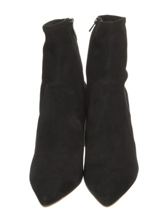 Loeffler Randall Suede Sock Boots