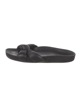 Loeffler Randall Leather Slides