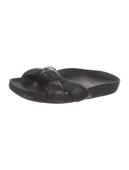 Loeffler Randall Leather Slides