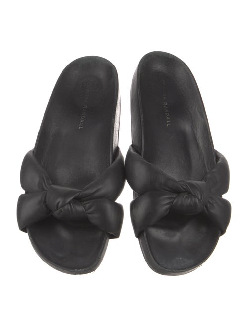 Loeffler Randall Leather Slides