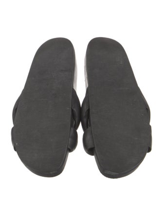 Loeffler Randall Leather Slides