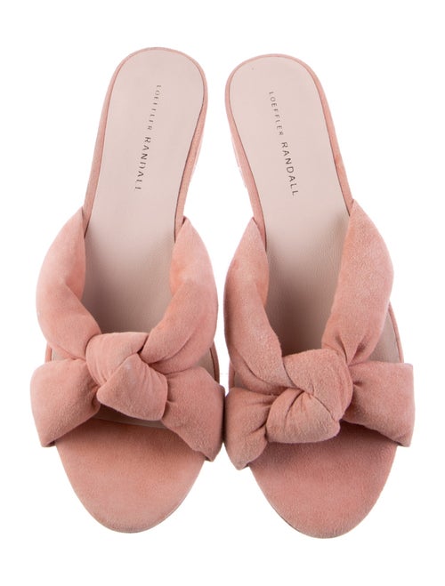 Loeffler Randall Suede Slides