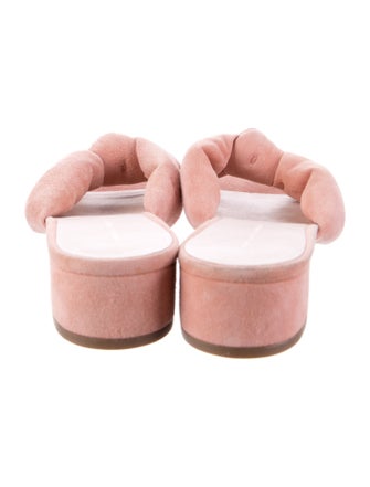 Loeffler Randall Suede Slides