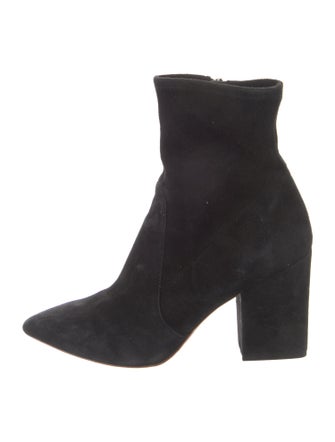Loeffler Randall Suede Sock Boots
