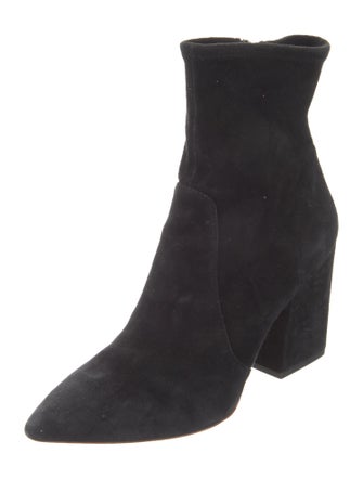 Loeffler Randall Suede Sock Boots