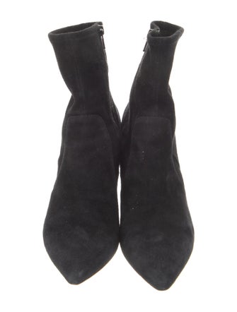 Loeffler Randall Suede Sock Boots