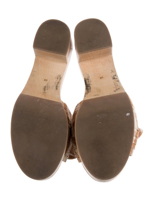 Loeffler Randall Colorblock Pattern Slides