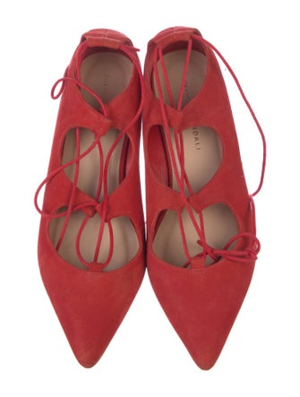 Loeffler Randall Suede Ballet Flats