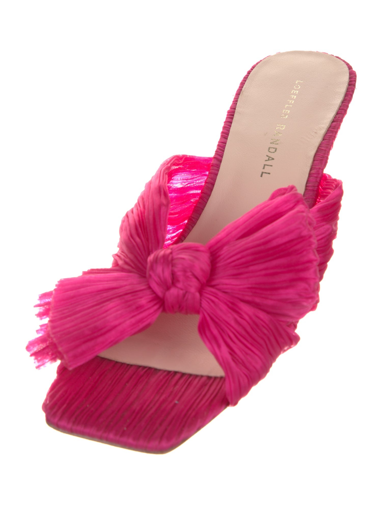 Loeffler Randall Bow Accents Slides