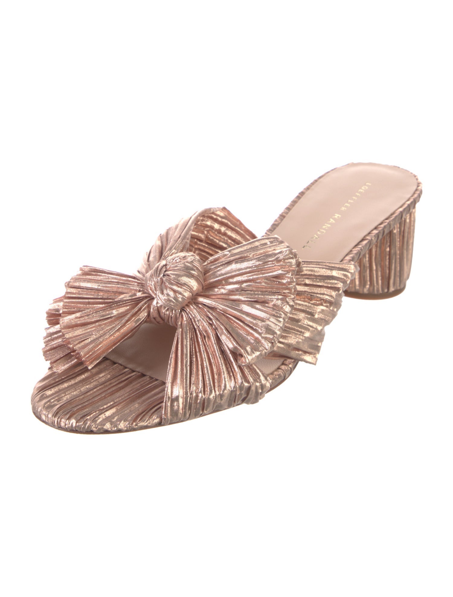 Loeffler Randall Bow Accents Slides