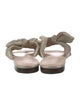Loeffler Randall Nylon Bow Accents Slides