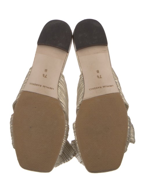 Loeffler Randall Nylon Bow Accents Slides