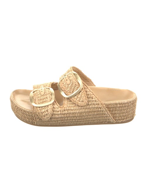 Loeffler Randall Raffia Slides