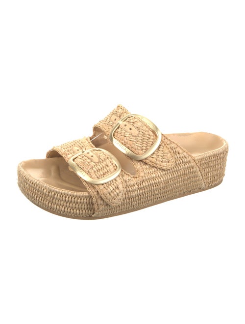 Loeffler Randall Raffia Slides