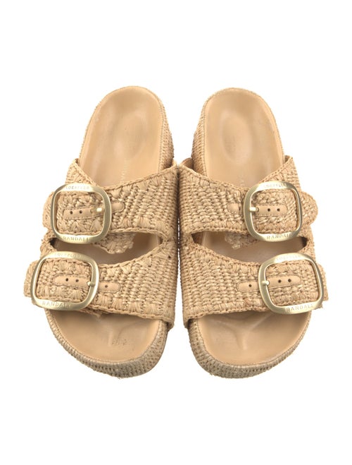 Loeffler Randall Raffia Slides
