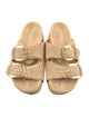 Loeffler Randall Raffia Slides
