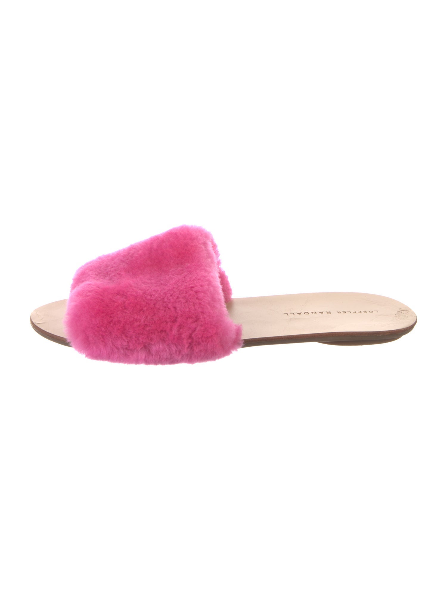 Loeffler Randall Faux Fur Slides