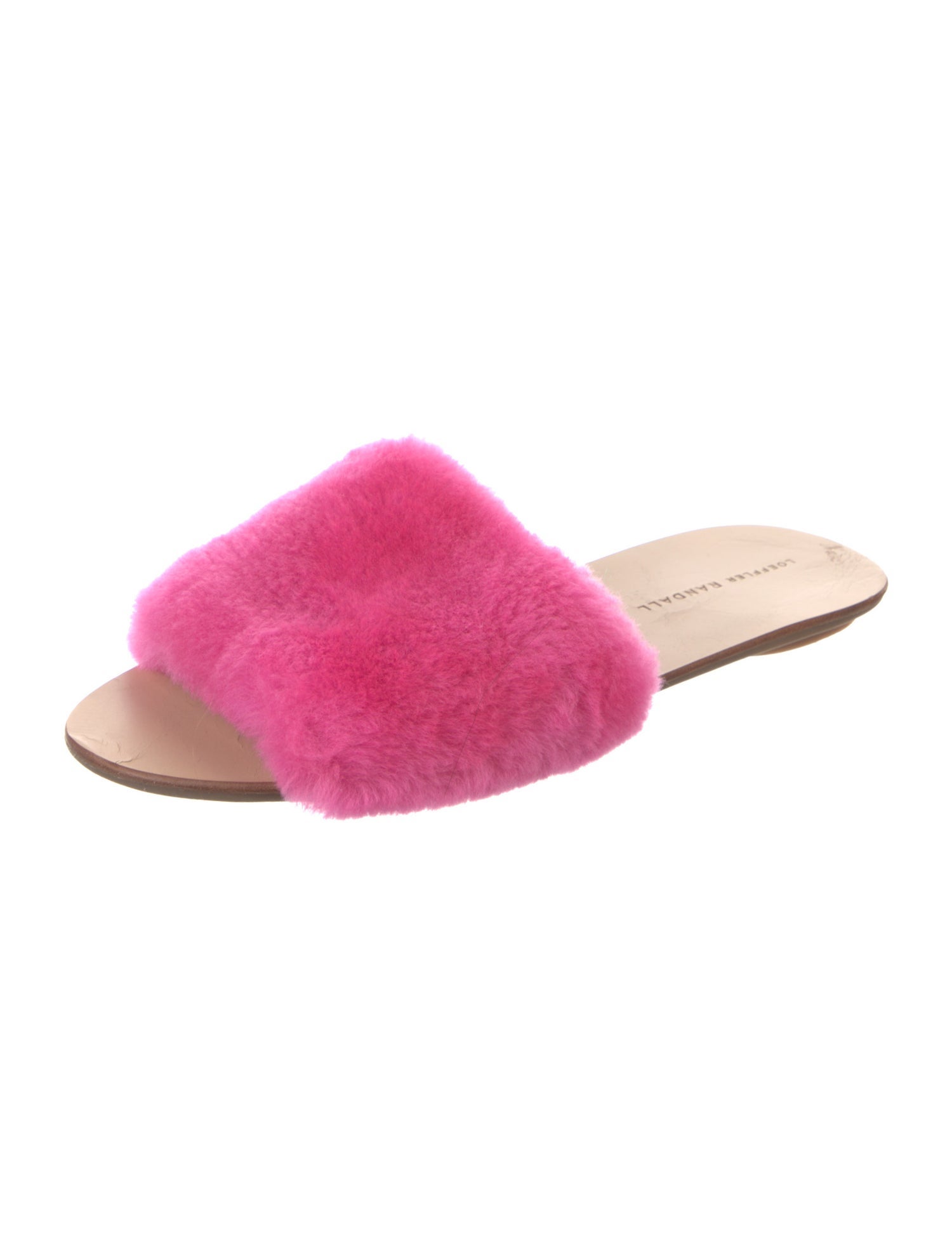 Loeffler Randall Faux Fur Slides