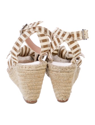 Loeffler Randall Canvas Striped Espadrilles