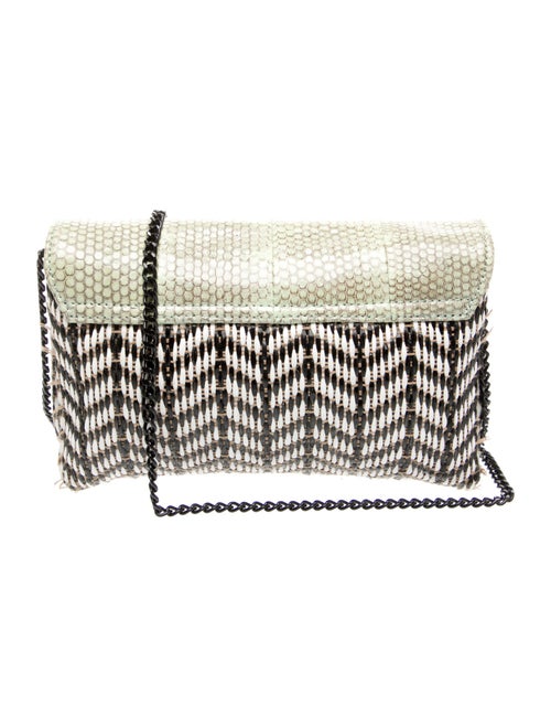 Loeffler Randall Raffia Evening Bag