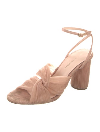 Loeffler Randall Pleated Accents Slingback Sandals