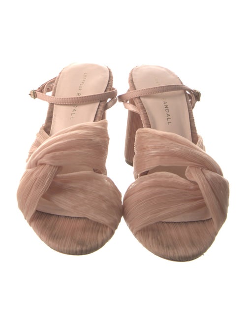 Loeffler Randall Pleated Accents Slingback Sandals