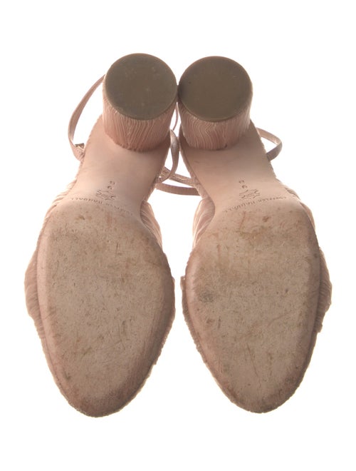 Loeffler Randall Pleated Accents Slingback Sandals