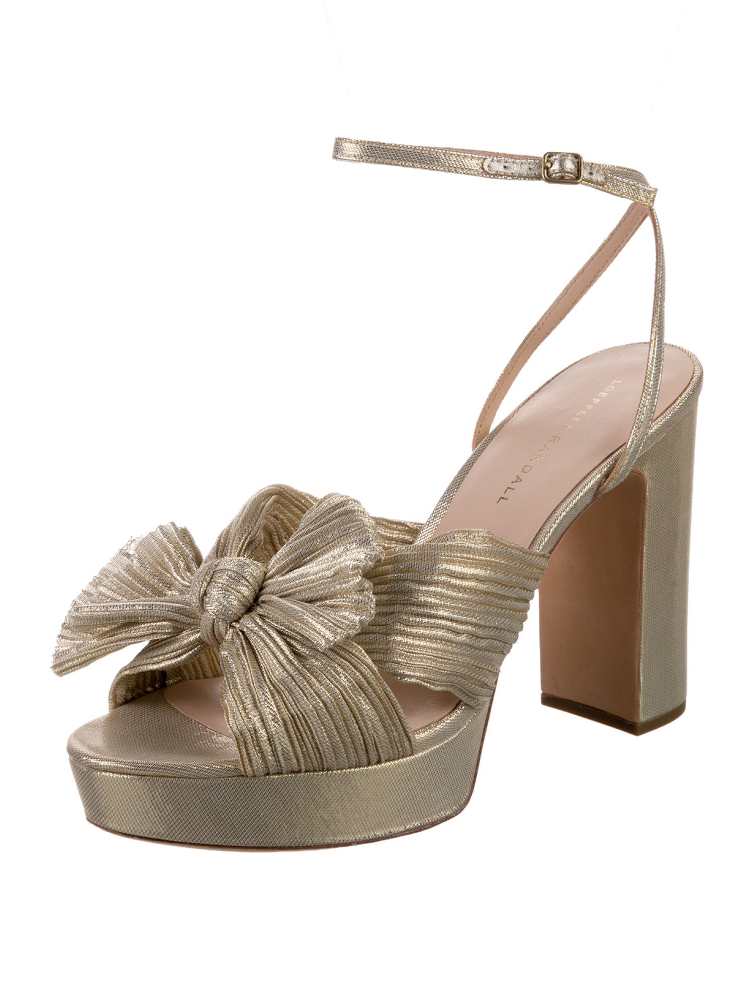 Loeffler Randall Bow Accents Slingback Sandals
