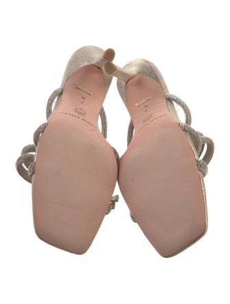 Loeffler Randall Suede Bow Accents Slides