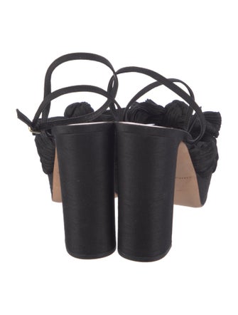 Loeffler Randall Bow Accents Sandals