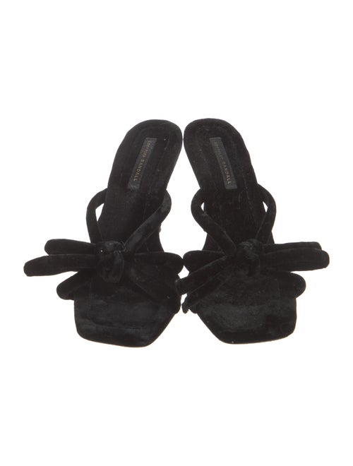Loeffler Randall Velvet Slides