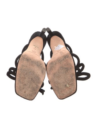 Loeffler Randall Velvet Slides