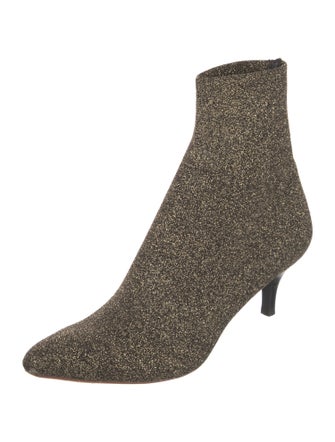 Loeffler Randall Glitter Glitter Accents Sock Boots