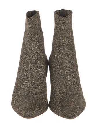 Loeffler Randall Glitter Glitter Accents Sock Boots