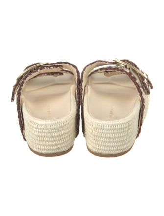 Loeffler Randall Raffia Animal Print Espadrilles