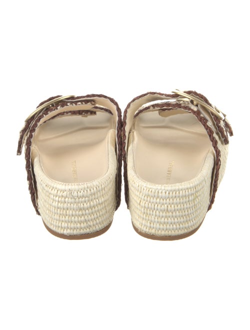 Loeffler Randall Raffia Animal Print Espadrilles