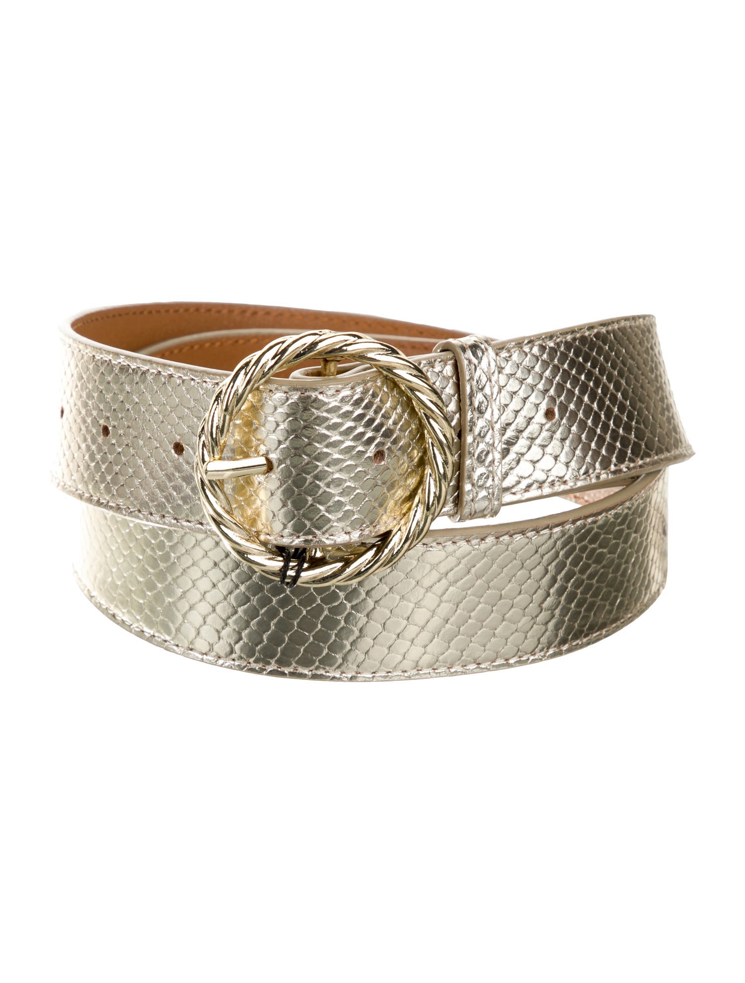 Loeffler Randall Leather Waist Belt