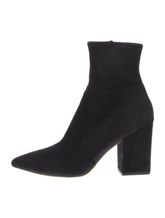 Loeffler Randall Suede Sock Boots