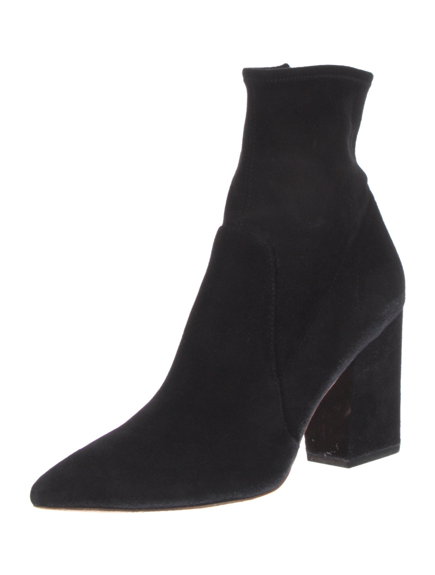Loeffler Randall Suede Sock Boots