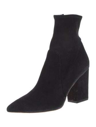 Loeffler Randall Suede Sock Boots