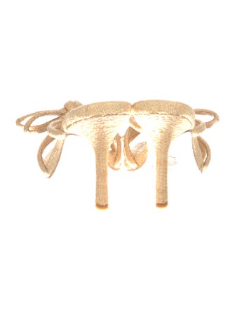 Loeffler Randall Straw Patterned Slides