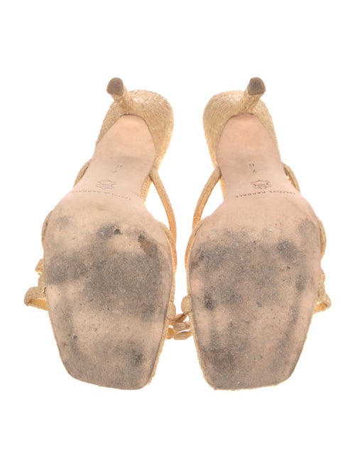 Loeffler Randall Straw Patterned Slides