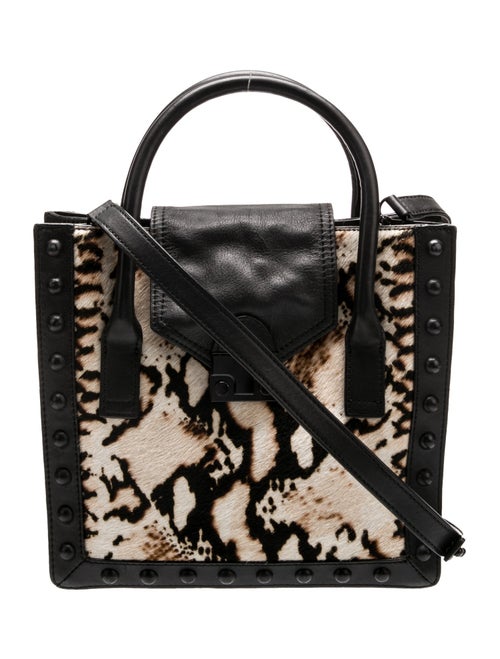 Loeffler Randall Leather Top Handle Bag