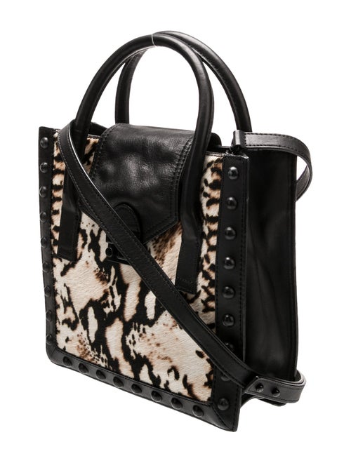 Loeffler Randall Leather Top Handle Bag