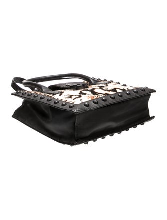 Loeffler Randall Leather Top Handle Bag