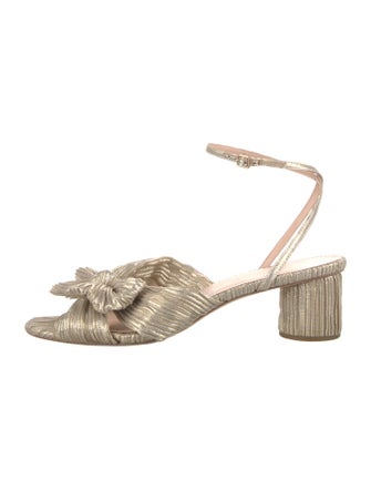 Loeffler Randall Pleated Accents Sandals