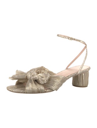 Loeffler Randall Pleated Accents Sandals